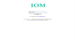 Desktop Screenshot of iom.net